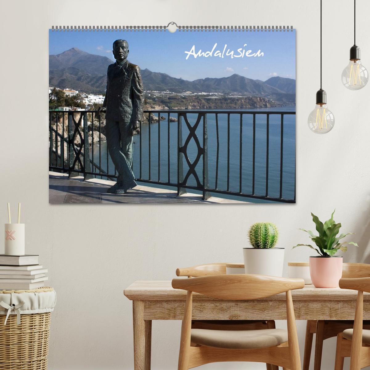 Bild: 9783435810390 | Andalusien (Wandkalender 2025 DIN A2 quer), CALVENDO Monatskalender