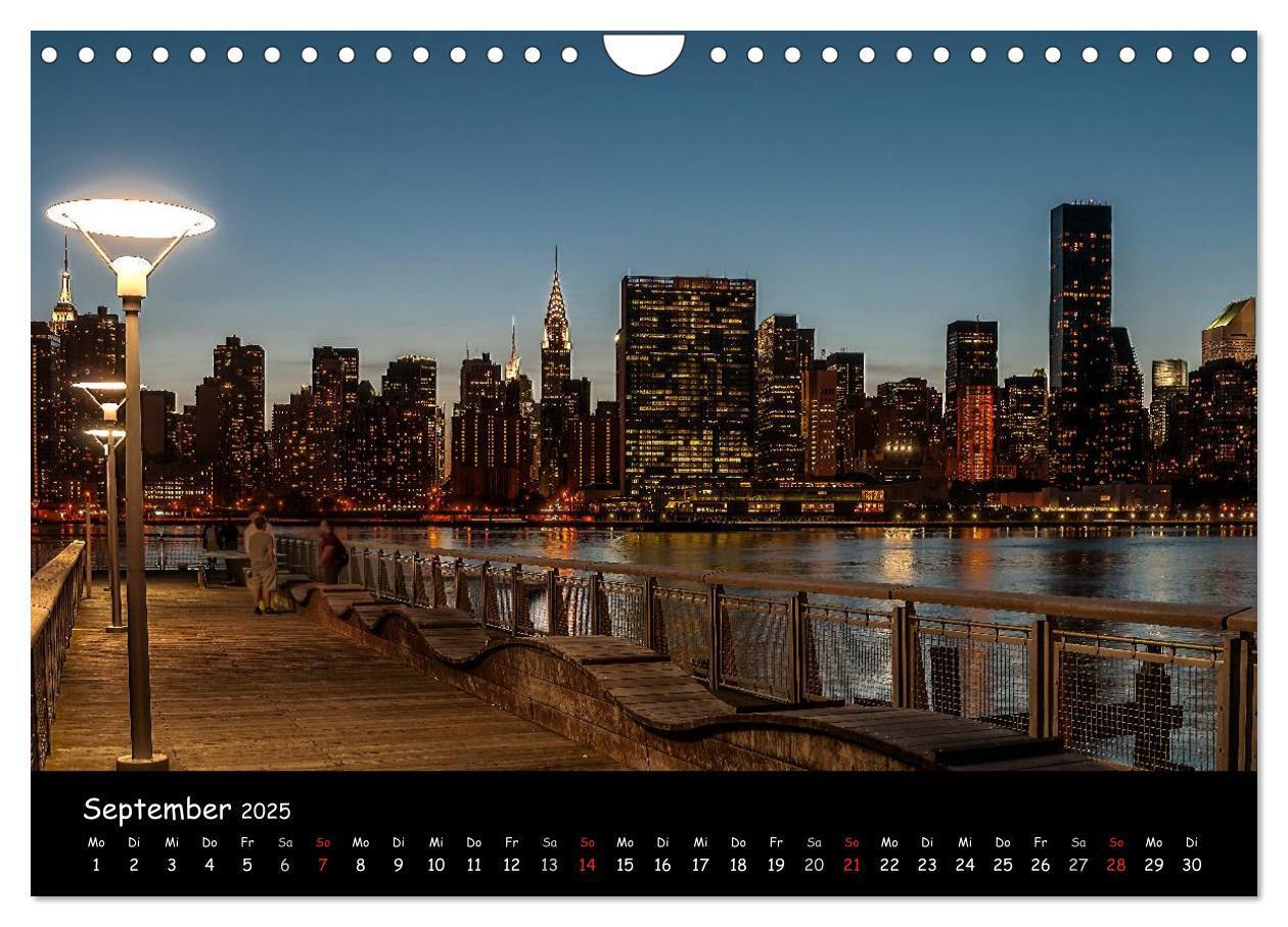 Bild: 9783435749331 | New York (Wandkalender 2025 DIN A4 quer), CALVENDO Monatskalender