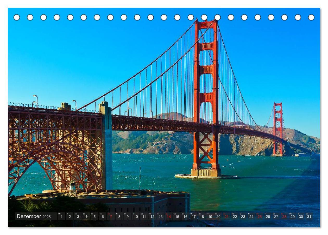 Bild: 9783435508013 | San Francisco Perspektiven (Tischkalender 2025 DIN A5 quer),...