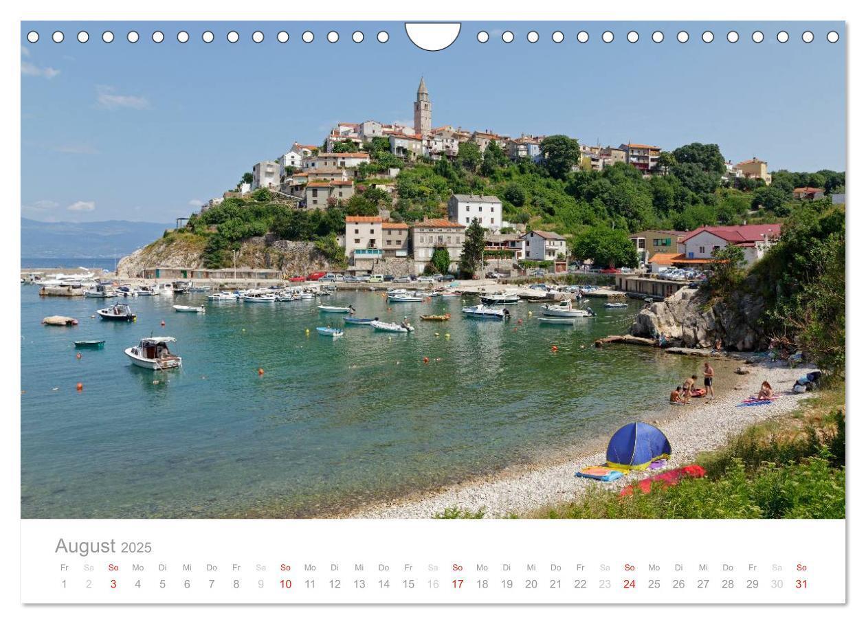 Bild: 9783435737468 | Kroatische Adriaküste (Wandkalender 2025 DIN A4 quer), CALVENDO...