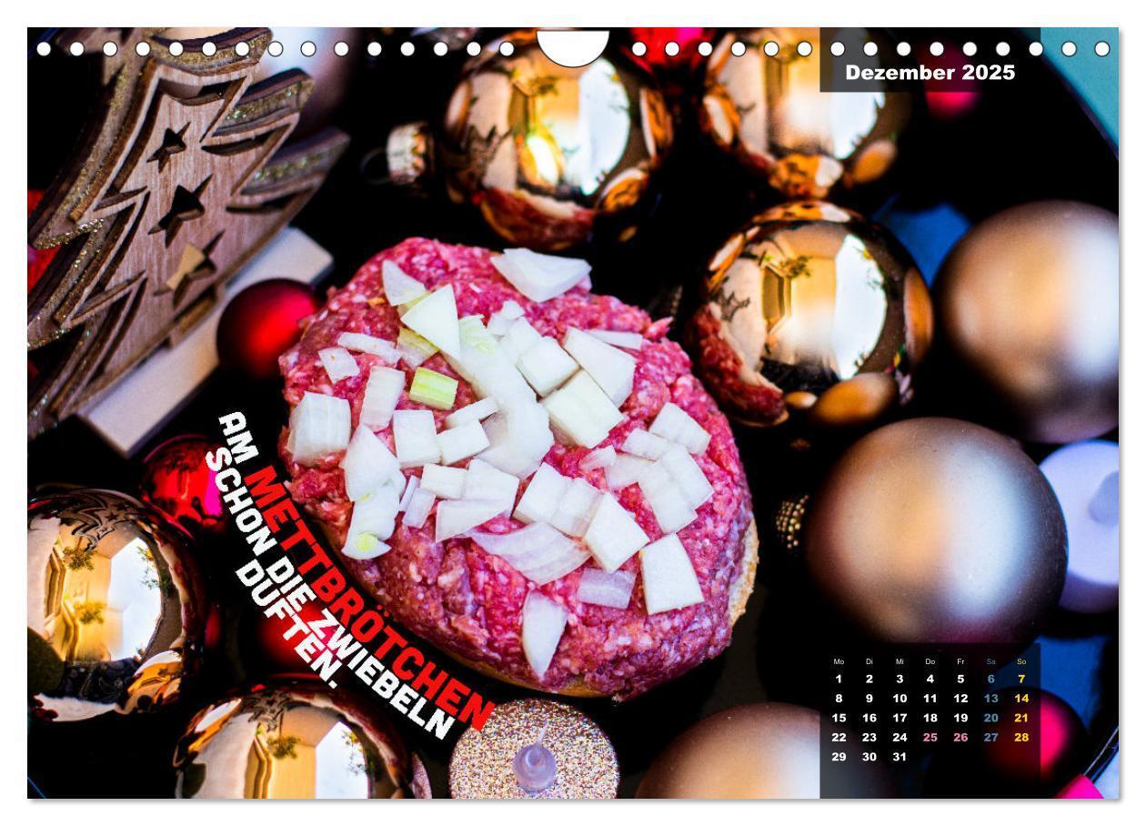 Bild: 9783435039470 | Mettkalender - Spread some more Mett (Wandkalender 2025 DIN A4...