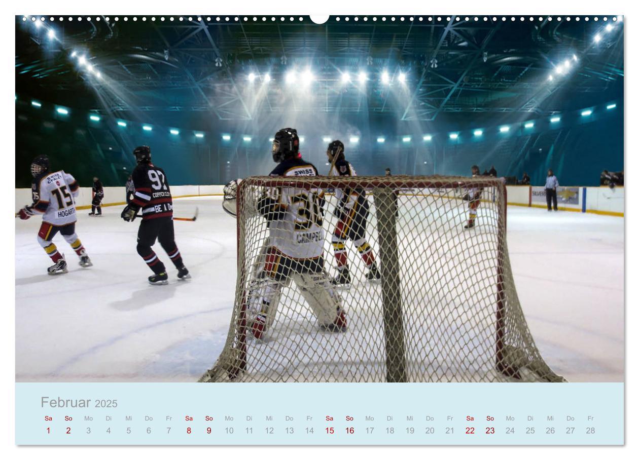 Bild: 9783435329977 | Eishockey! Schneller, härter, das Powergame! (Wandkalender 2025 DIN...