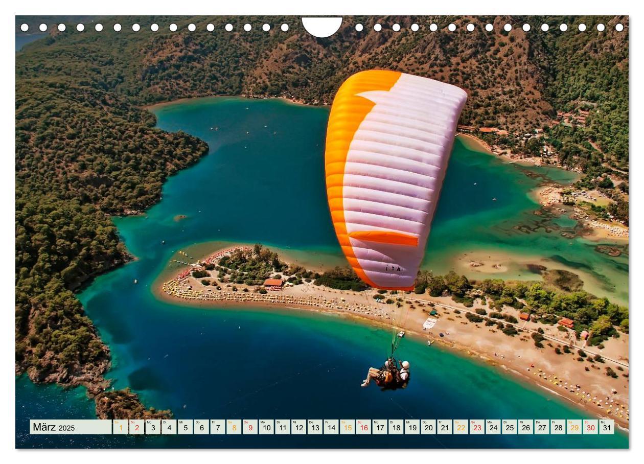 Bild: 9783435479771 | Freiheit und Abenteuer - Paragliding (Wandkalender 2025 DIN A4...