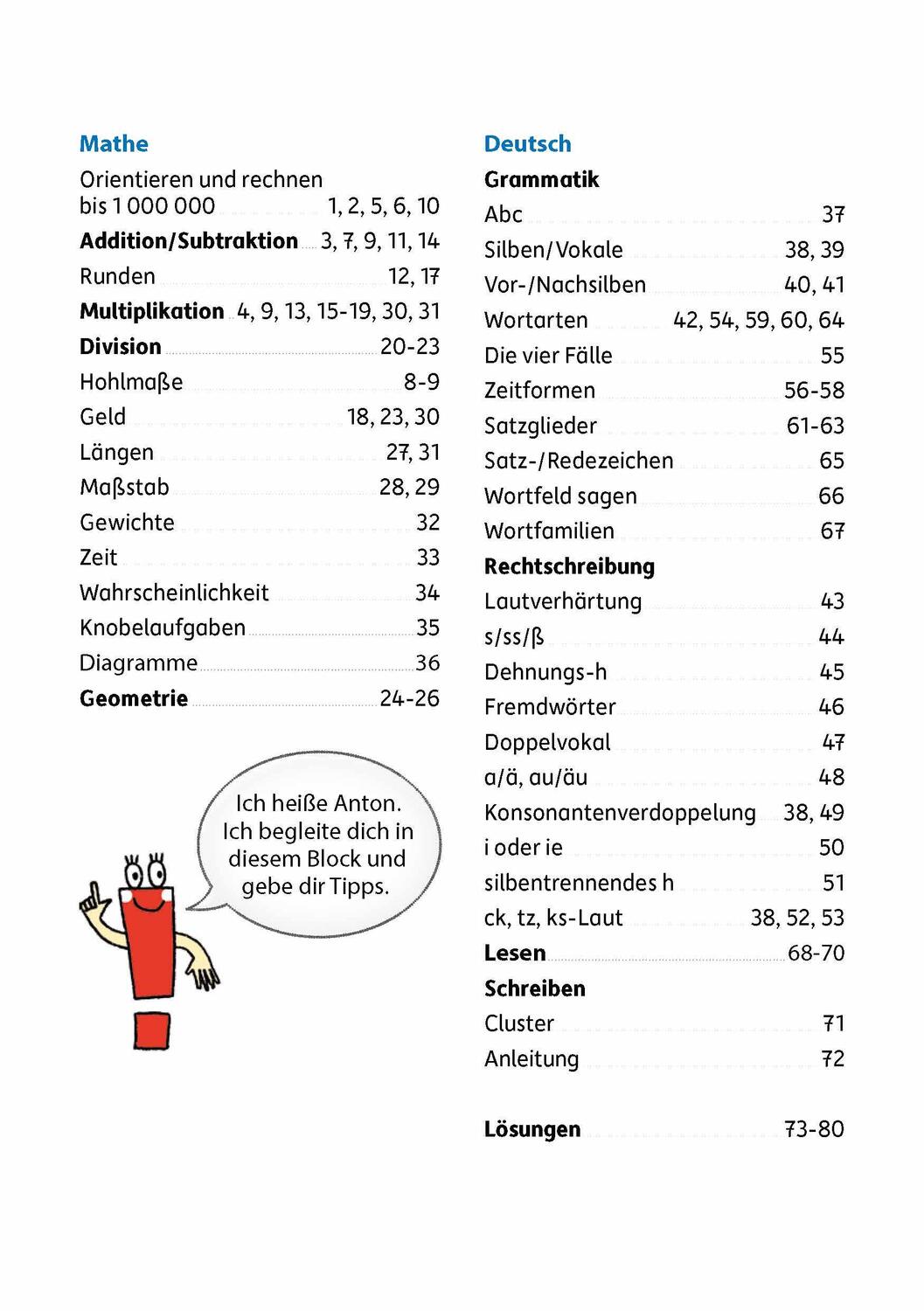 Bild: 9783881006644 | Quer durch die 4. Klasse, Mathe und Deutsch - Übungsblock | Harder