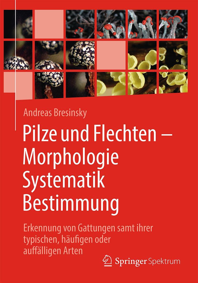 Cover: 9783662631102 | Pilze und Flechten ¿ Morphologie, Systematik, Bestimmung | Bresinsky