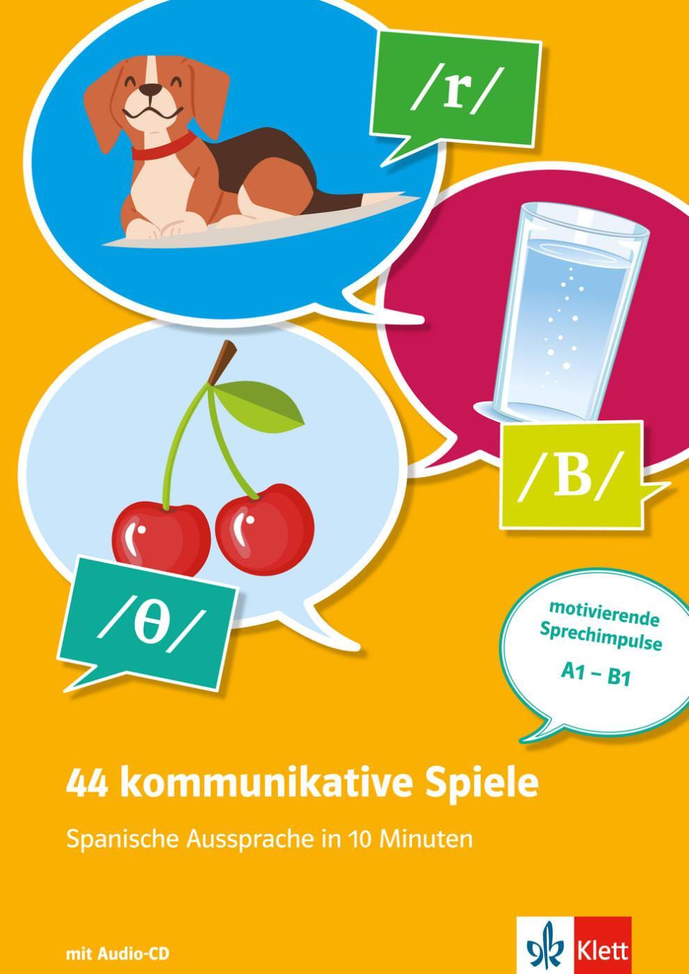 Cover: 9783125268197 | 44 kommunikative Spiele - Spanische Aussprache in 10 Minuten. Buch...