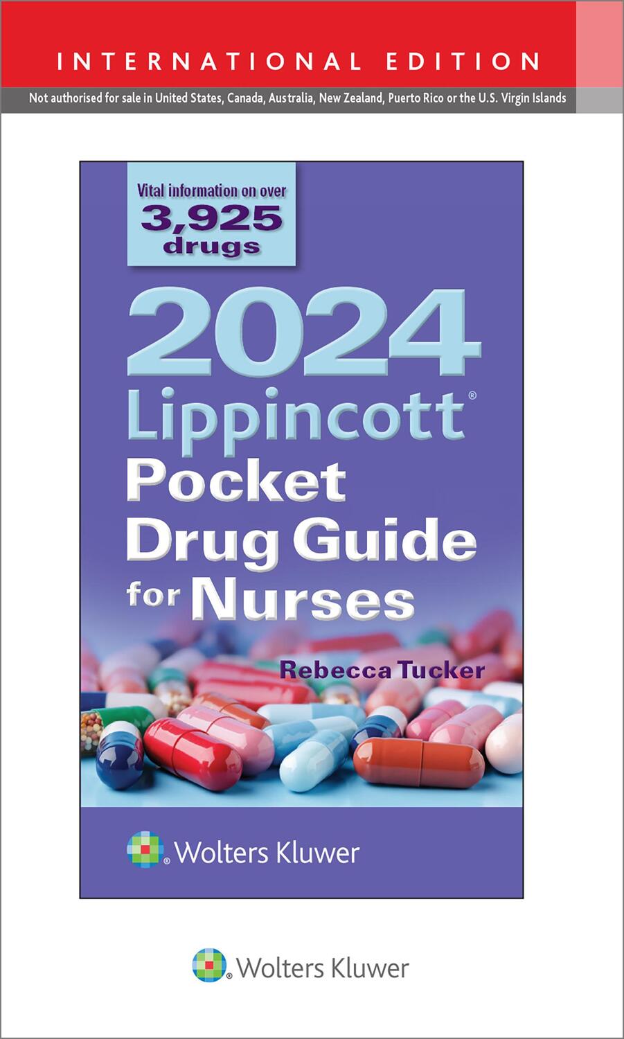 Cover: 9781975217075 | 2024 Lippincott Pocket Drug Guide for Nurses | Rebecca Tucker | Buch