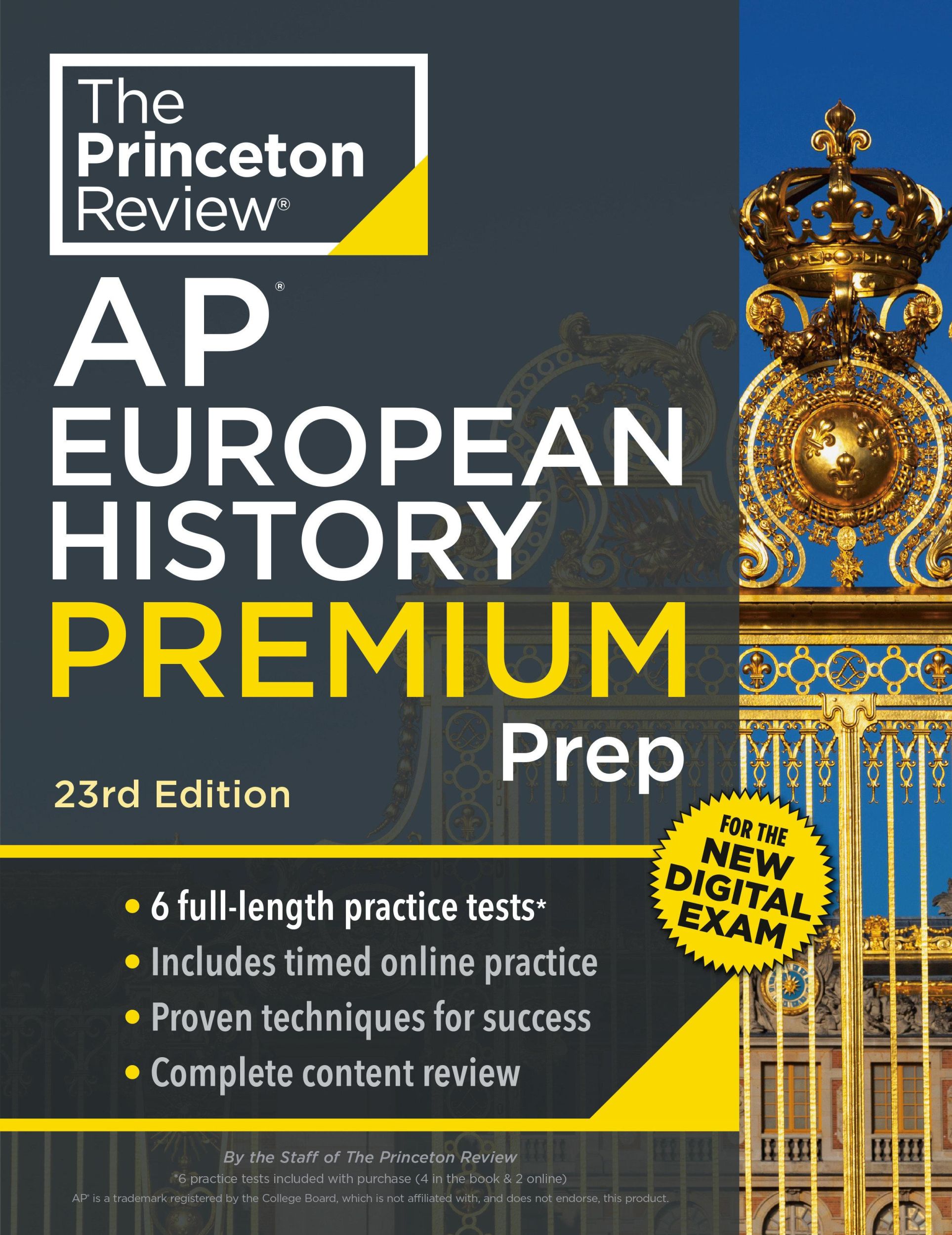 Cover: 9780593517673 | Princeton Review AP European History Premium Prep, 23rd Edition | Buch