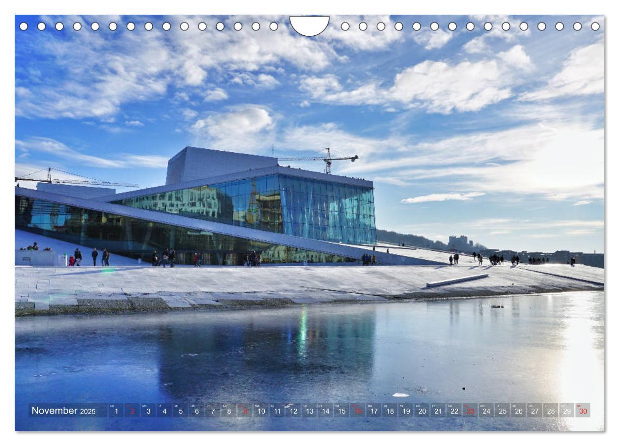 Bild: 9783435277827 | Oslo - Norwegen (Wandkalender 2025 DIN A4 quer), CALVENDO...