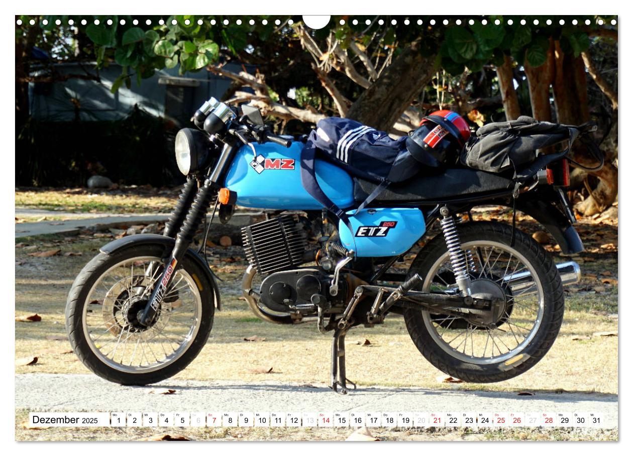 Bild: 9783435609451 | Mythos MZ - Ein DDR-Motorrad auf Kuba (Wandkalender 2025 DIN A3...