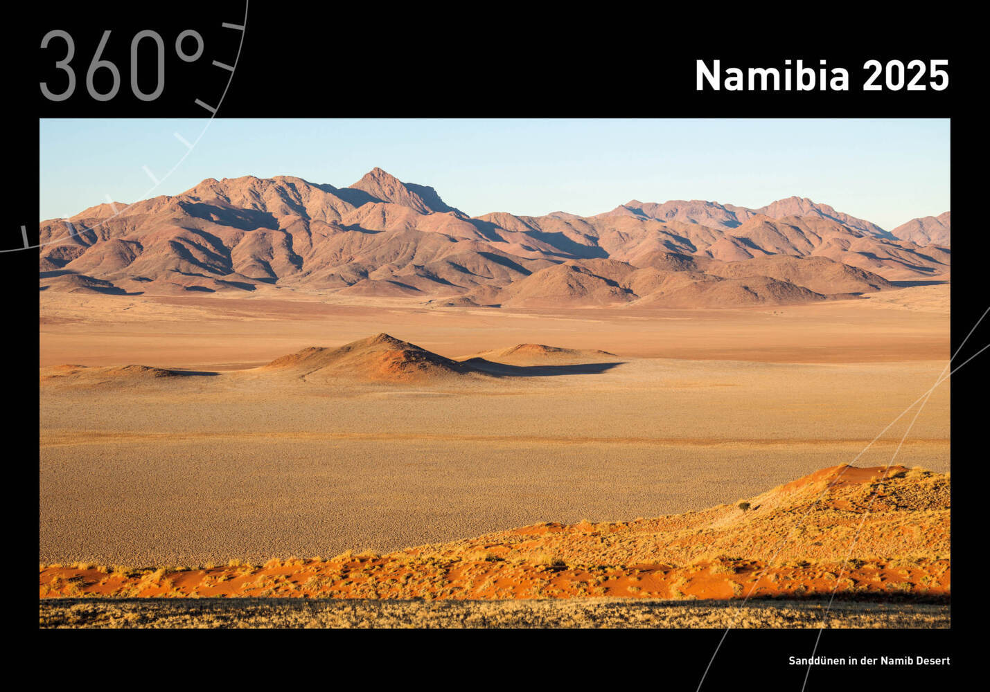 Cover: 9783968555201 | 360° Namibia Premiumkalender 2025 | Thomas Dreßler | Kalender | 13 S.