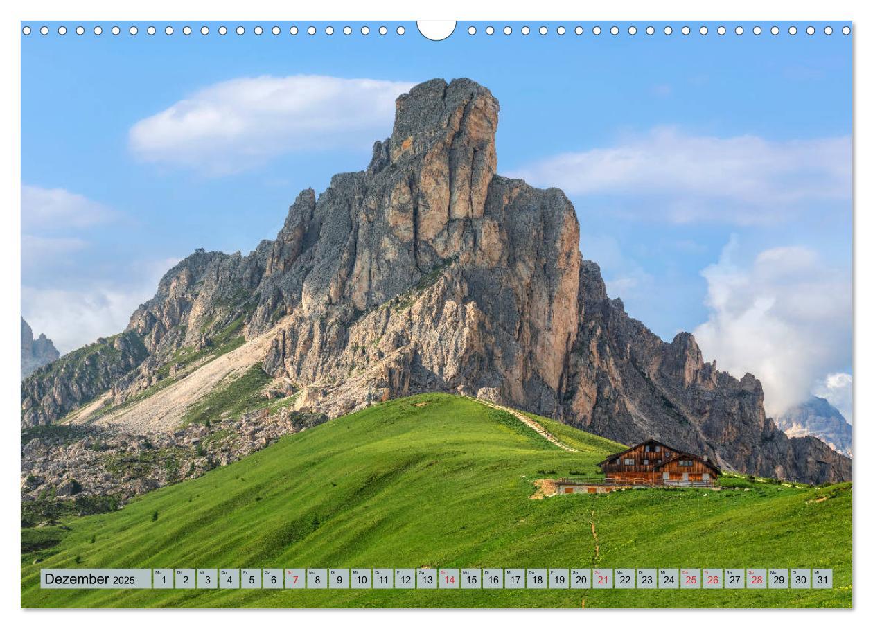 Bild: 9783435310937 | Dolomiten, Alpenparadies im Norden Italiens (Wandkalender 2025 DIN...