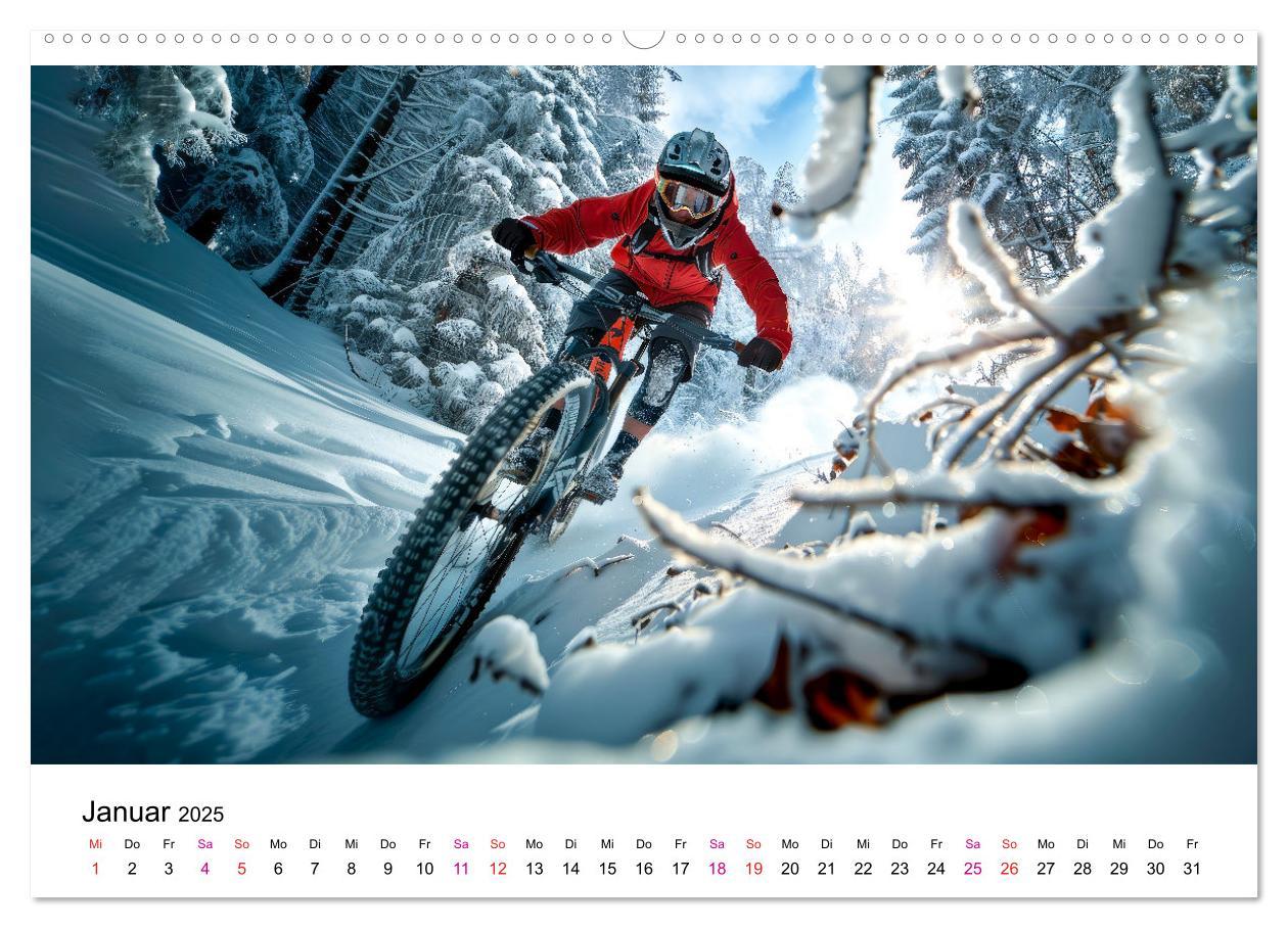 Bild: 9783457149911 | Mountainbike Erlebnisse (hochwertiger Premium Wandkalender 2025 DIN...