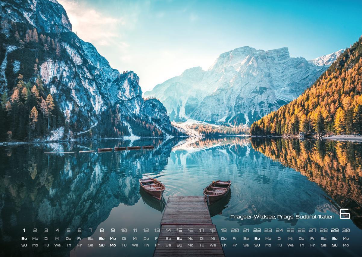 Bild: 9783986733766 | Die Alpen - dem Himmel so nah - 2025 - Kalender DIN A3 | GP-Fever.de