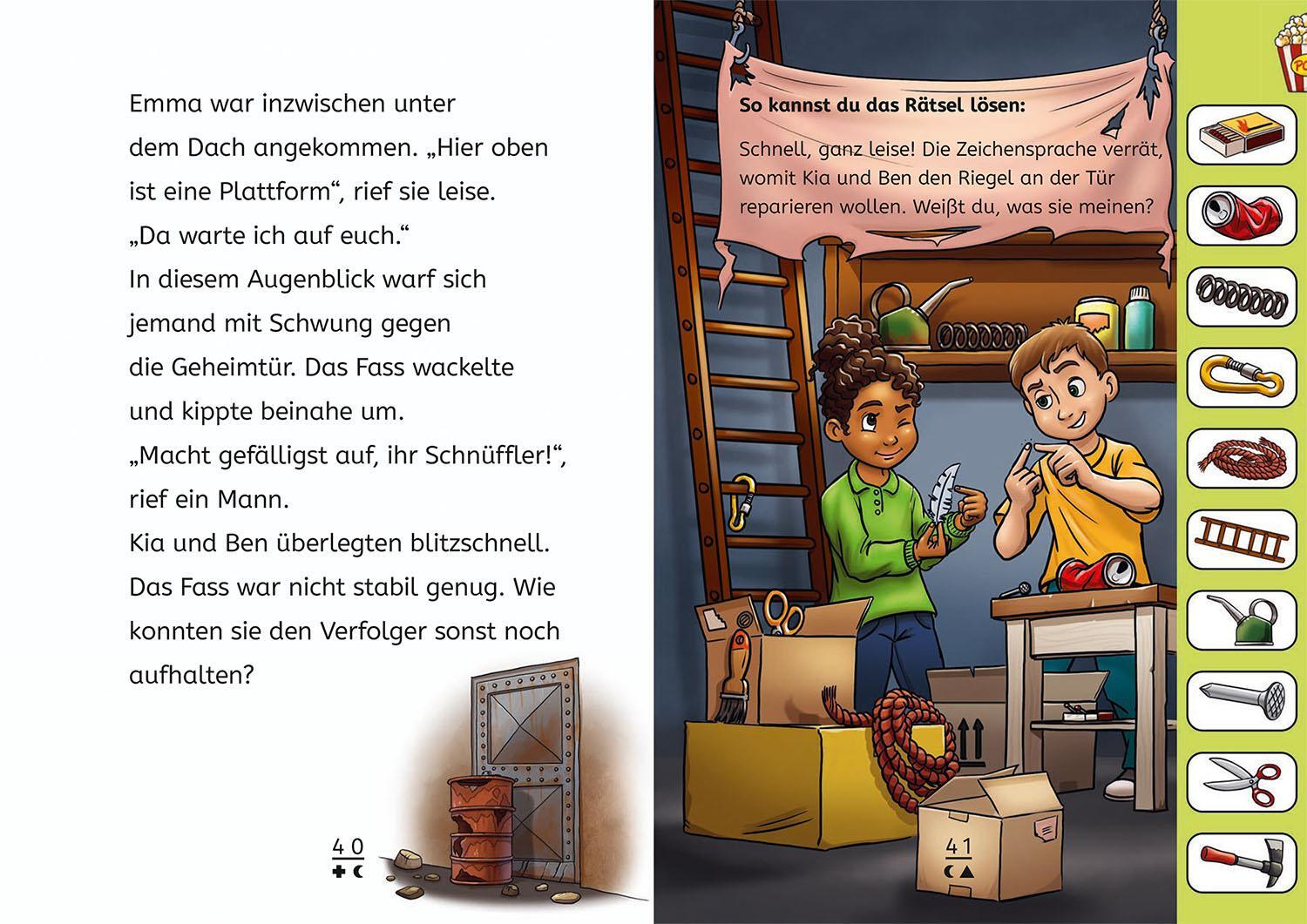 Bild: 9783440180174 | EXIT® - Das Buch, Bücherhelden 2. Klasse, Das Geisterkino | Buch