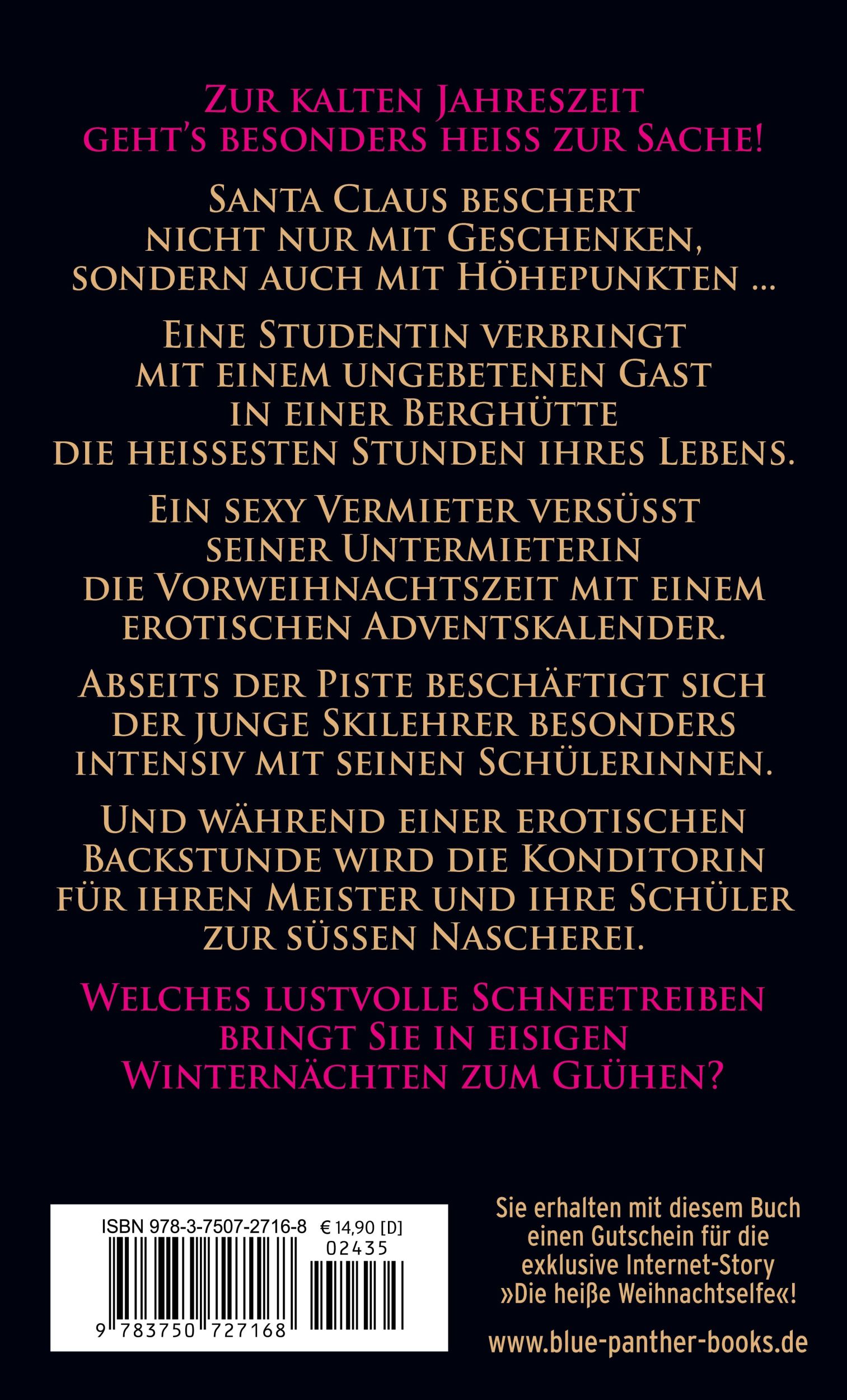 Rückseite: 9783750727168 | WinterLust Erotische Geschichten | Amy Walker | Taschenbuch | Deutsch