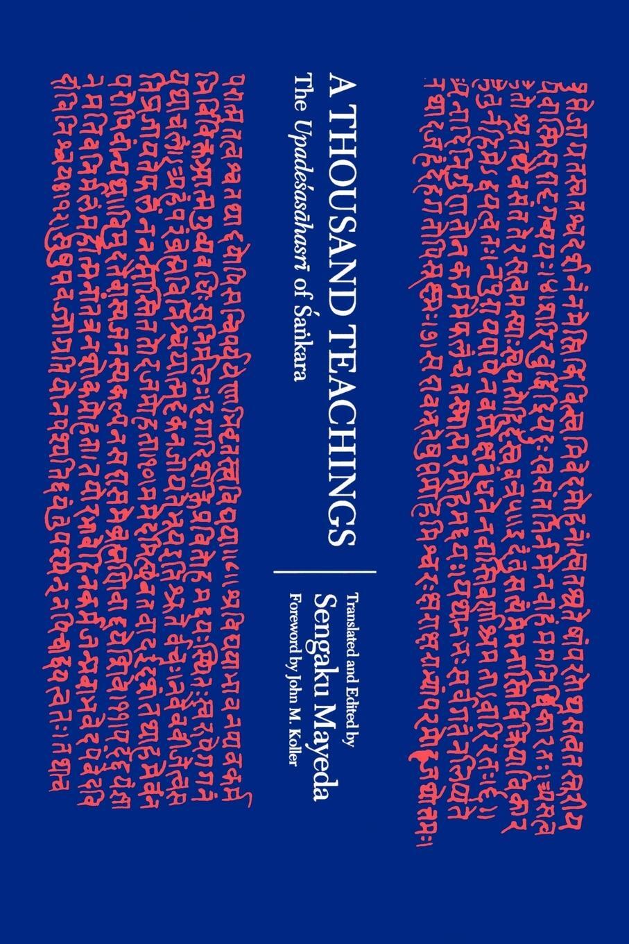 Cover: 9780791409442 | A Thousand Teachings | The Upade¿as¿hasr¿ of ¿a¿kara | Sankaracarya