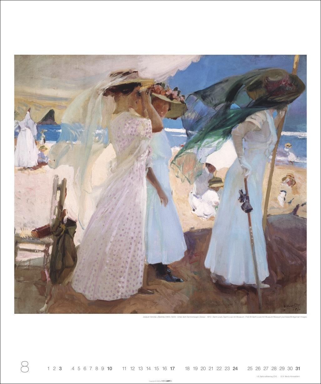 Bild: 9783839901267 | Joaquín Sorolla Edition Kalender 2025 - Sommer · Sonne · Meer | 14 S.