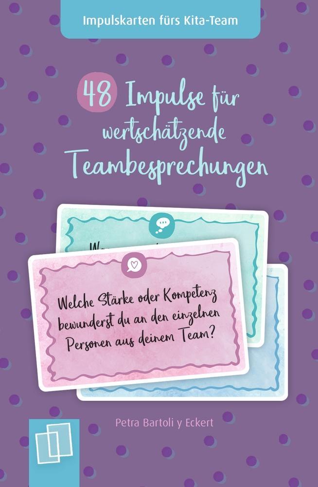 Cover: 9783834664853 | 48 Impulse für wertschätzende Teambesprechungen | Eckert | Box | 48 S.