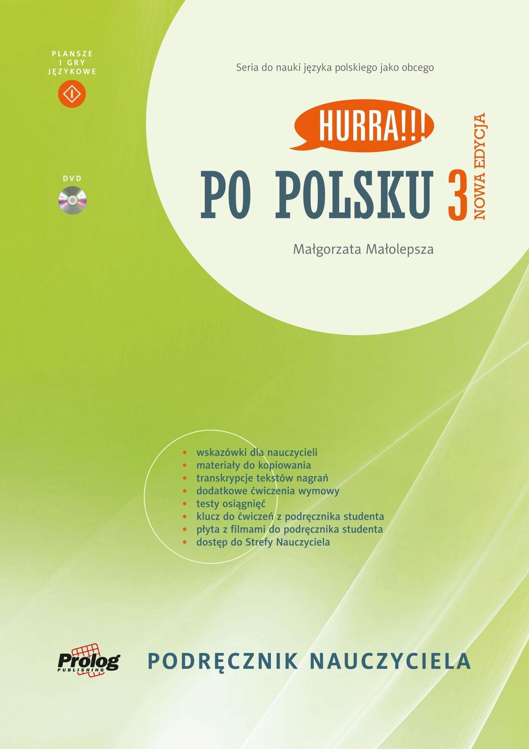 Cover: 9788360229590 | HURRA!!! PO POLSKU 3 Podrecznik nauczyciela. Nowa Edycja | Malolepsza