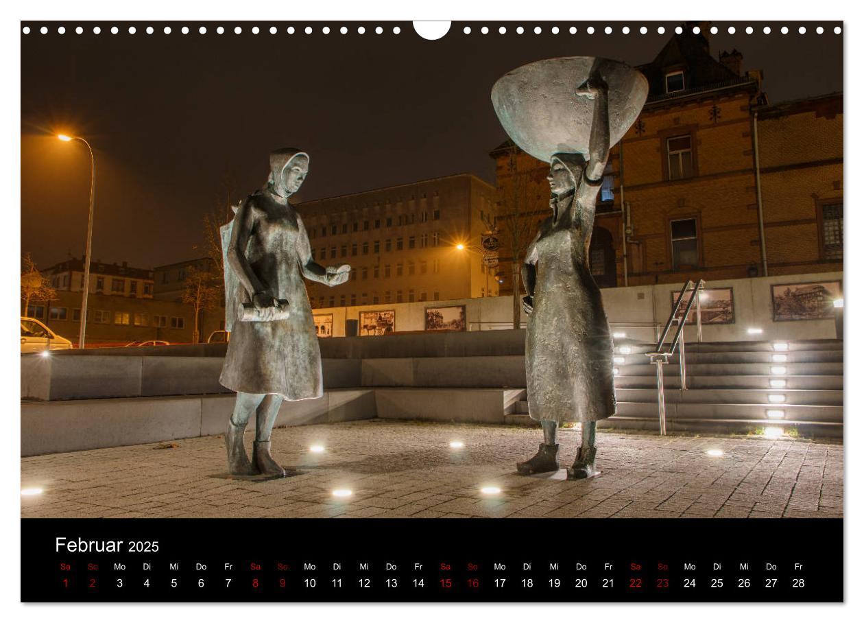 Bild: 9783435387625 | Pirmasens bei Nacht (Wandkalender 2025 DIN A3 quer), CALVENDO...