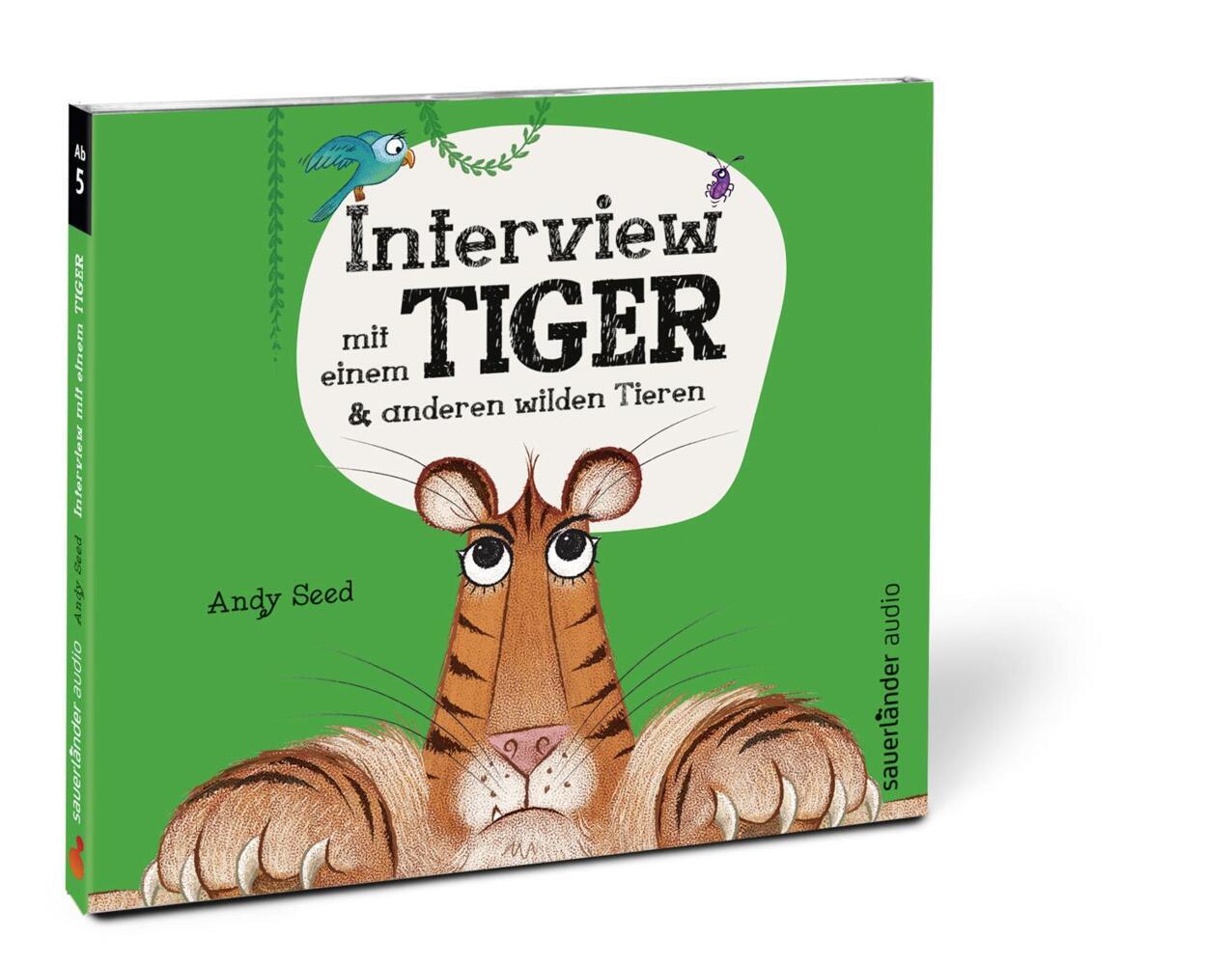 Bild: 9783839842607 | Interview mit einem Tiger, 1 Audio-CD | und anderen wilden Tieren | CD