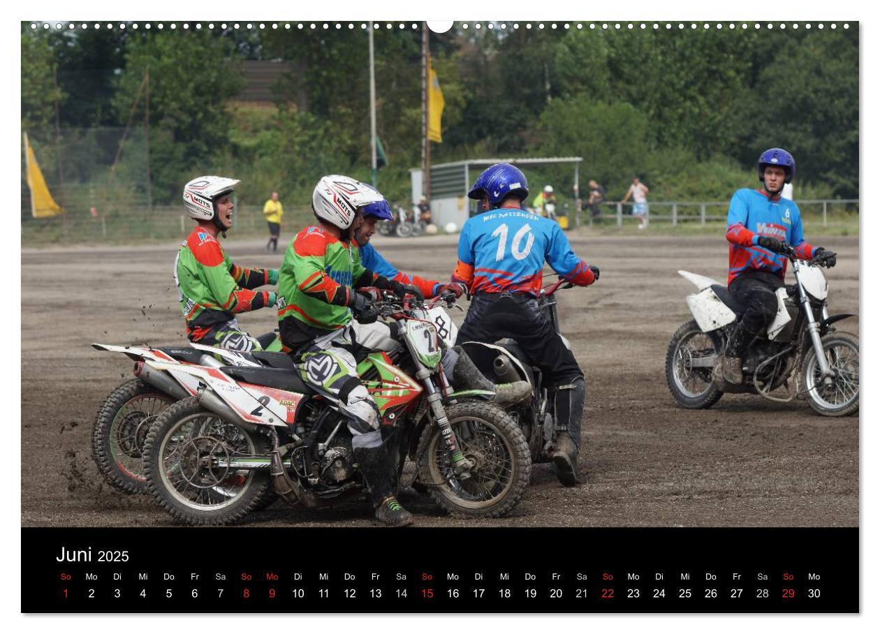 Bild: 9783435674596 | Motorsport: Motoball (Wandkalender 2025 DIN A2 quer), CALVENDO...