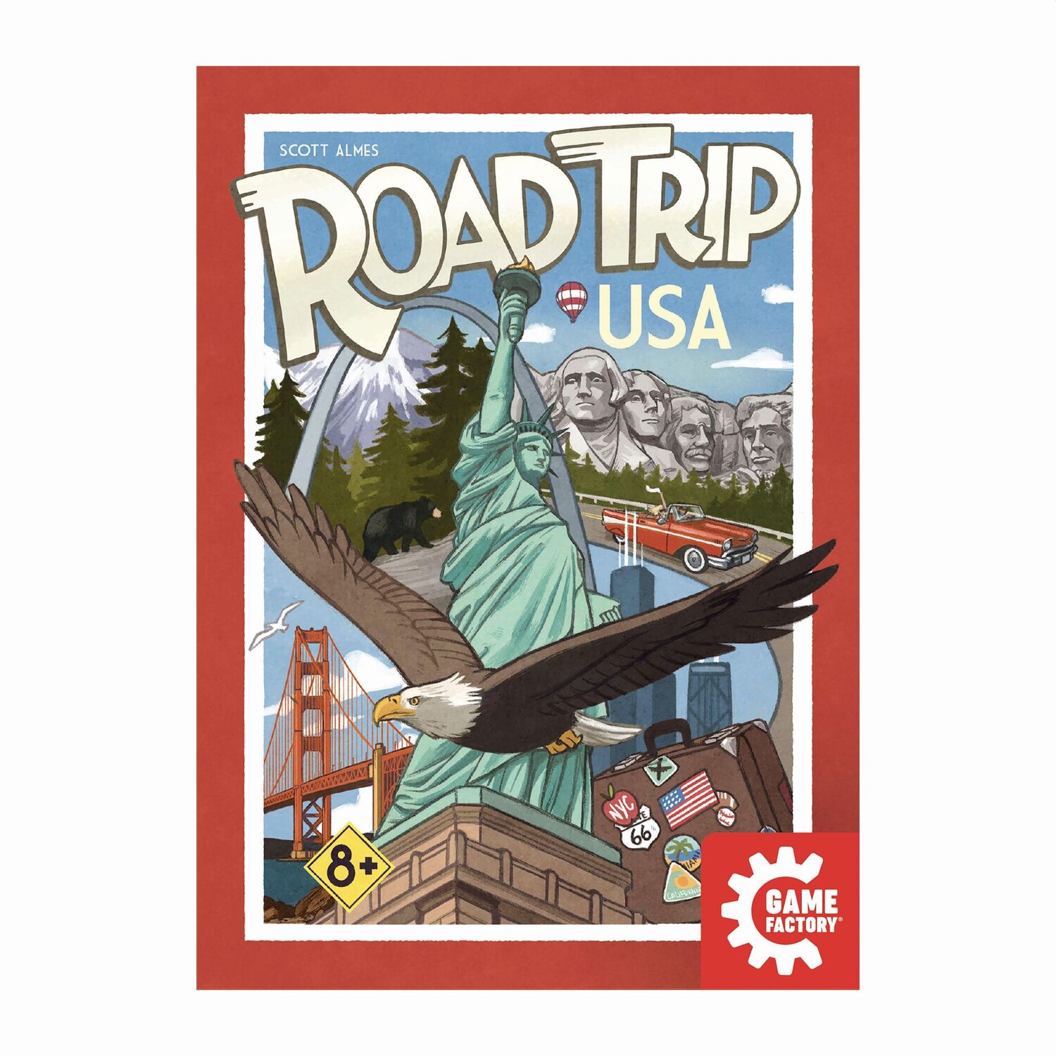 Bild: 7640142763185 | Game Factory - Road Trip USA | Game Factory | Spiel | 646318 | Deutsch