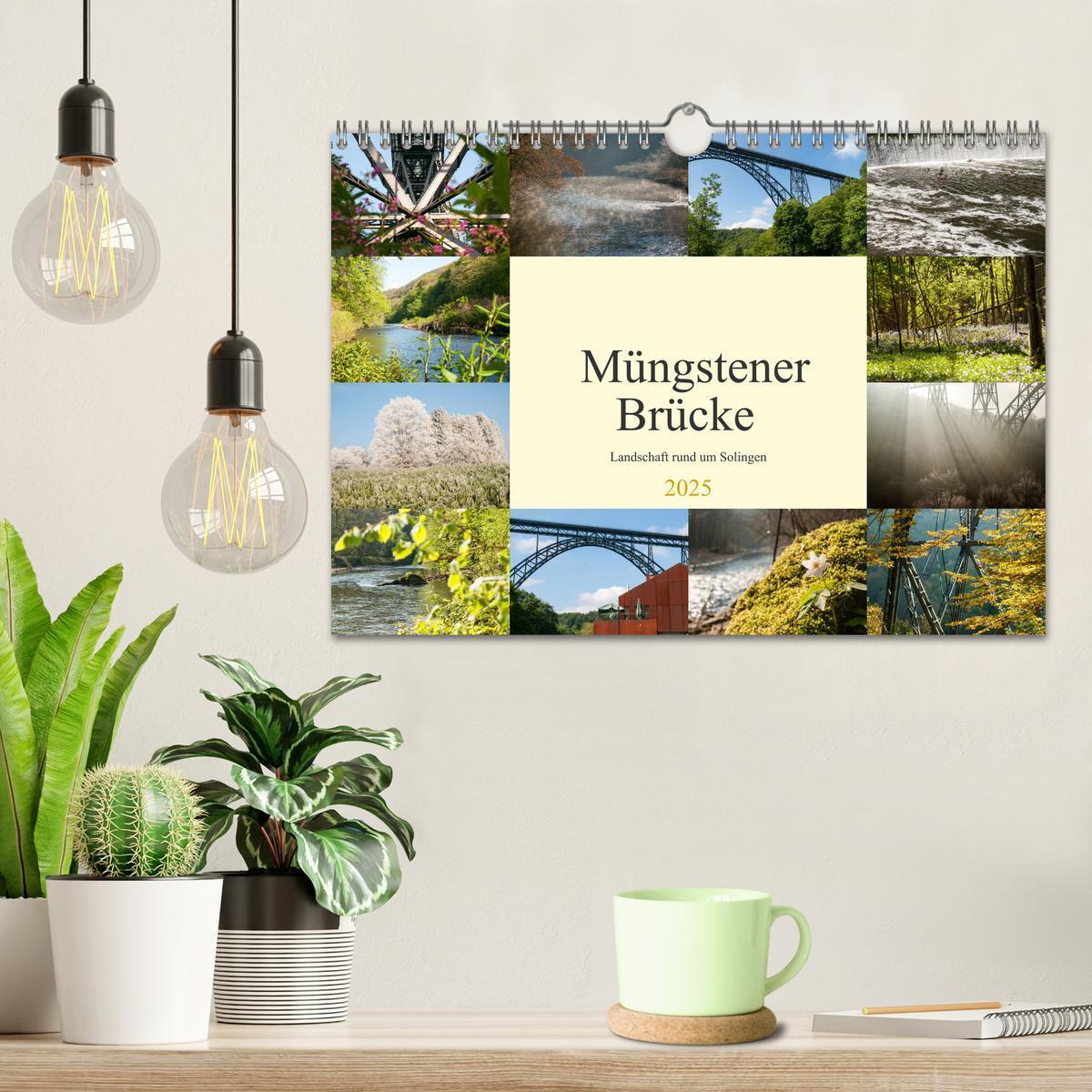 Bild: 9783435012237 | Müngstener Brücke - Landschaft rund um Solingen (Wandkalender 2025...