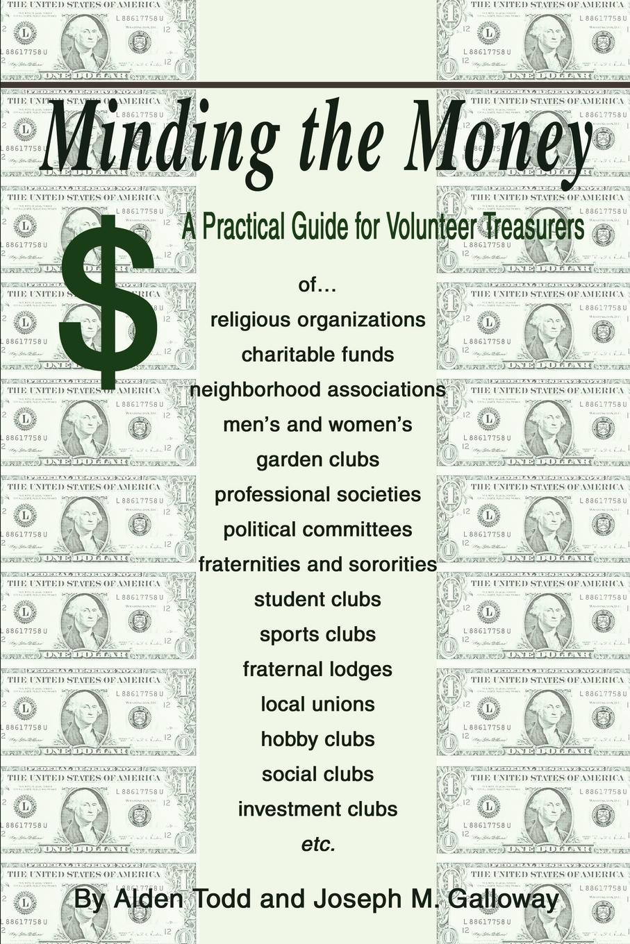 Cover: 9780595272624 | Minding the Money | A Practical Guide for Volunteer Treasurers | Todd