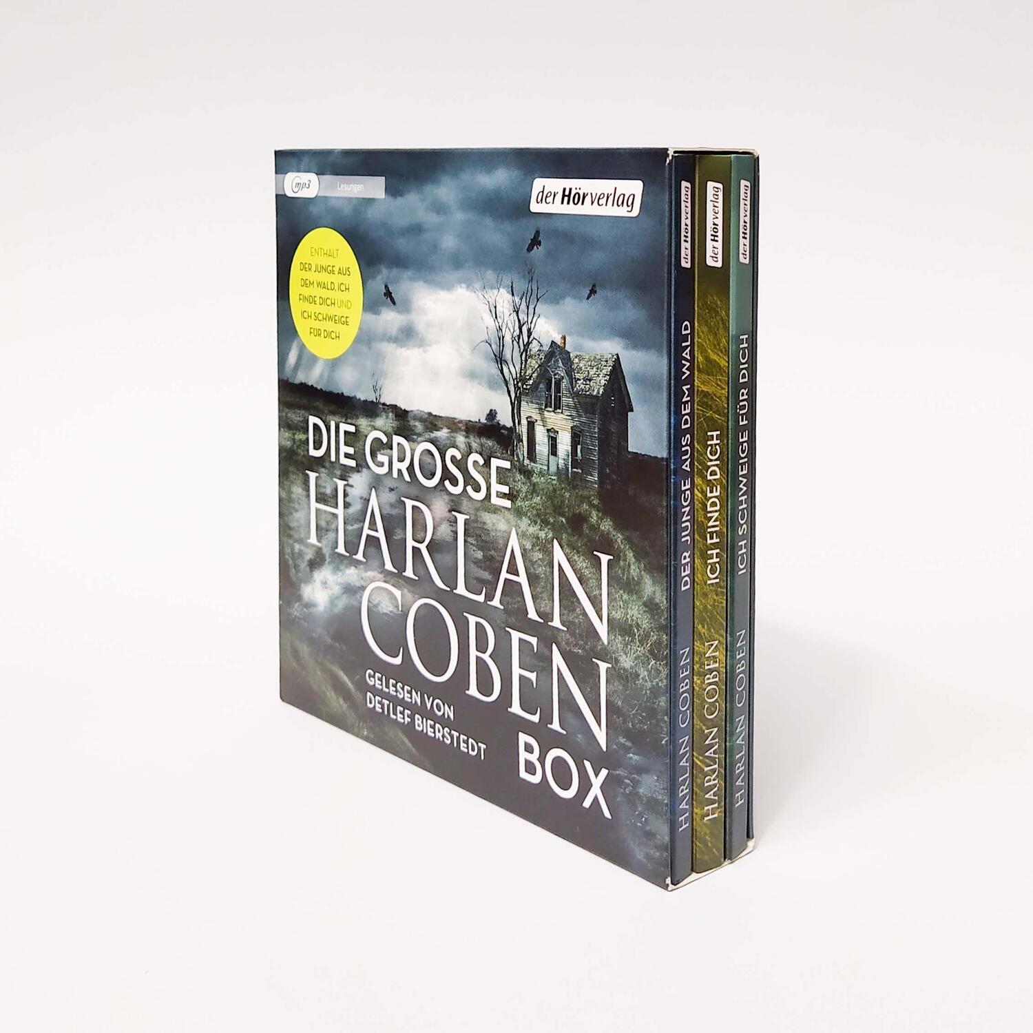 Bild: 9783844543025 | Die große Harlan-Coben-Box | Harlan Coben | MP3 | 3 Audio-CDs | 2021