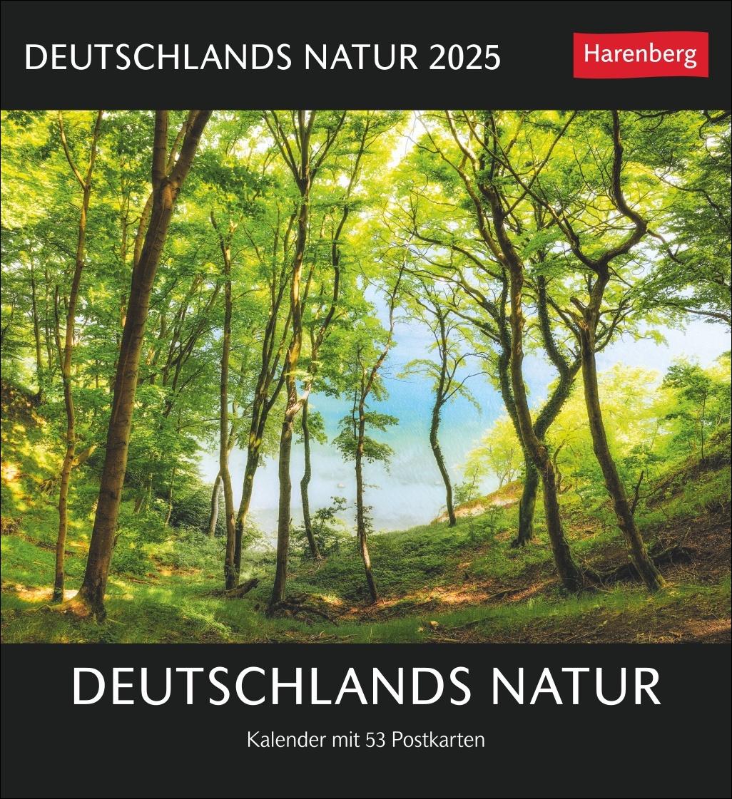 Cover: 9783840035289 | Deutschlands Natur Postkartenkalender 2025 | Kalender | 54 S. | 2025