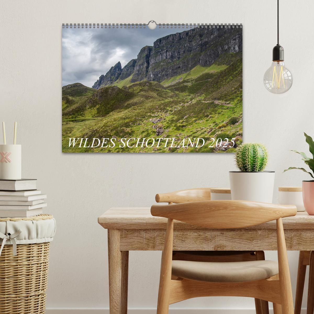 Bild: 9783435730841 | Wildes Schottland 2025 (Wandkalender 2025 DIN A3 quer), CALVENDO...