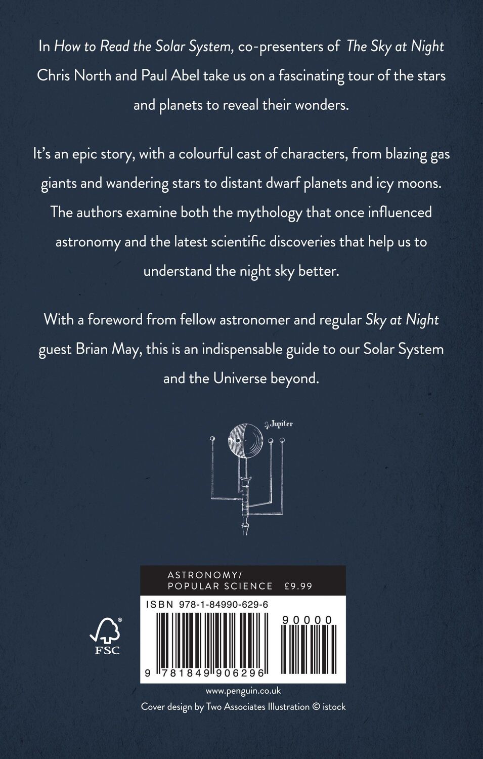 Rückseite: 9781849906296 | The Sky at Night: How to Read the Solar System | Chris North (u. a.)