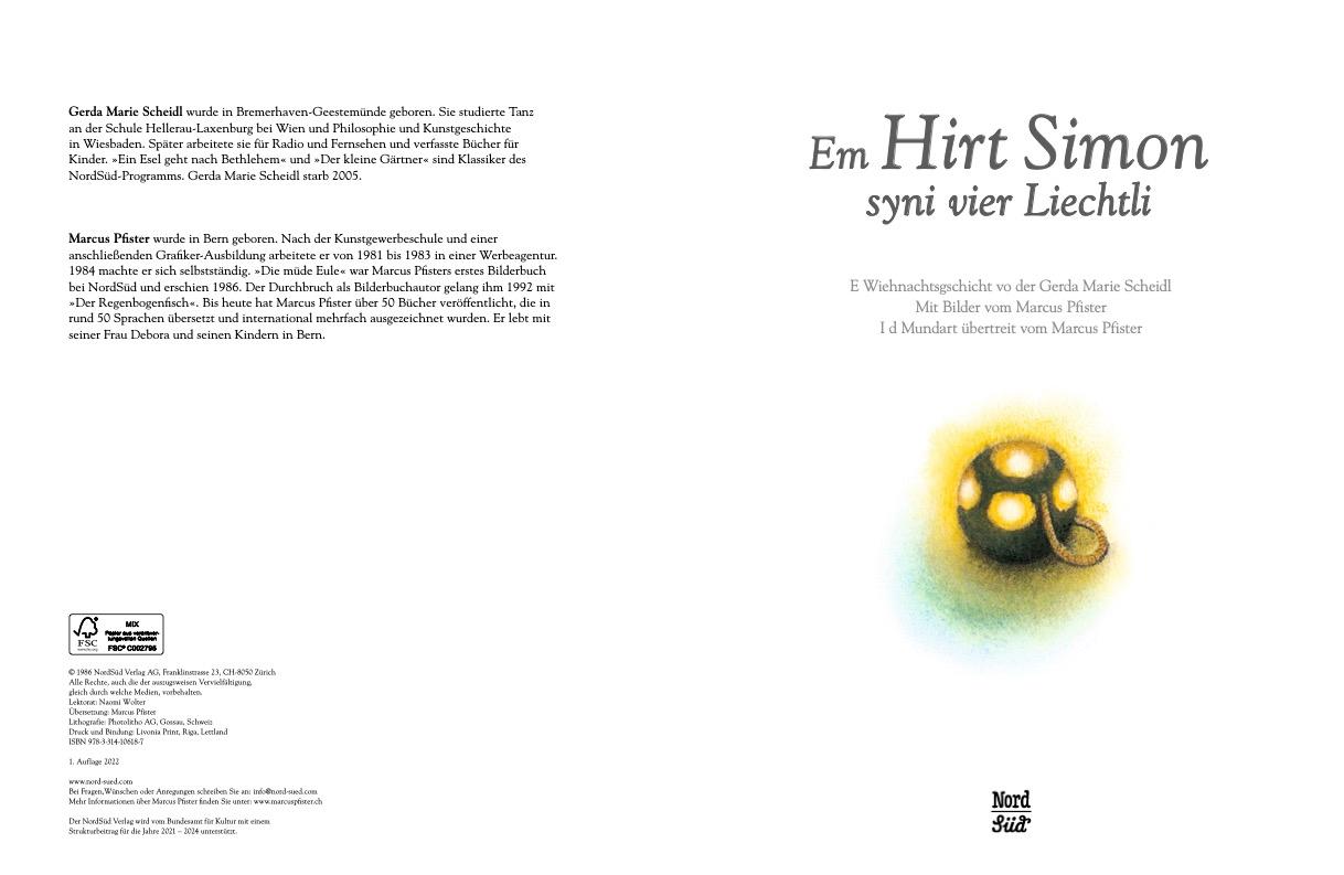 Bild: 9783314106187 | Em Hirt Simon syni vier Liechtli | Gerda Marie Scheidl | Buch | 32 S.