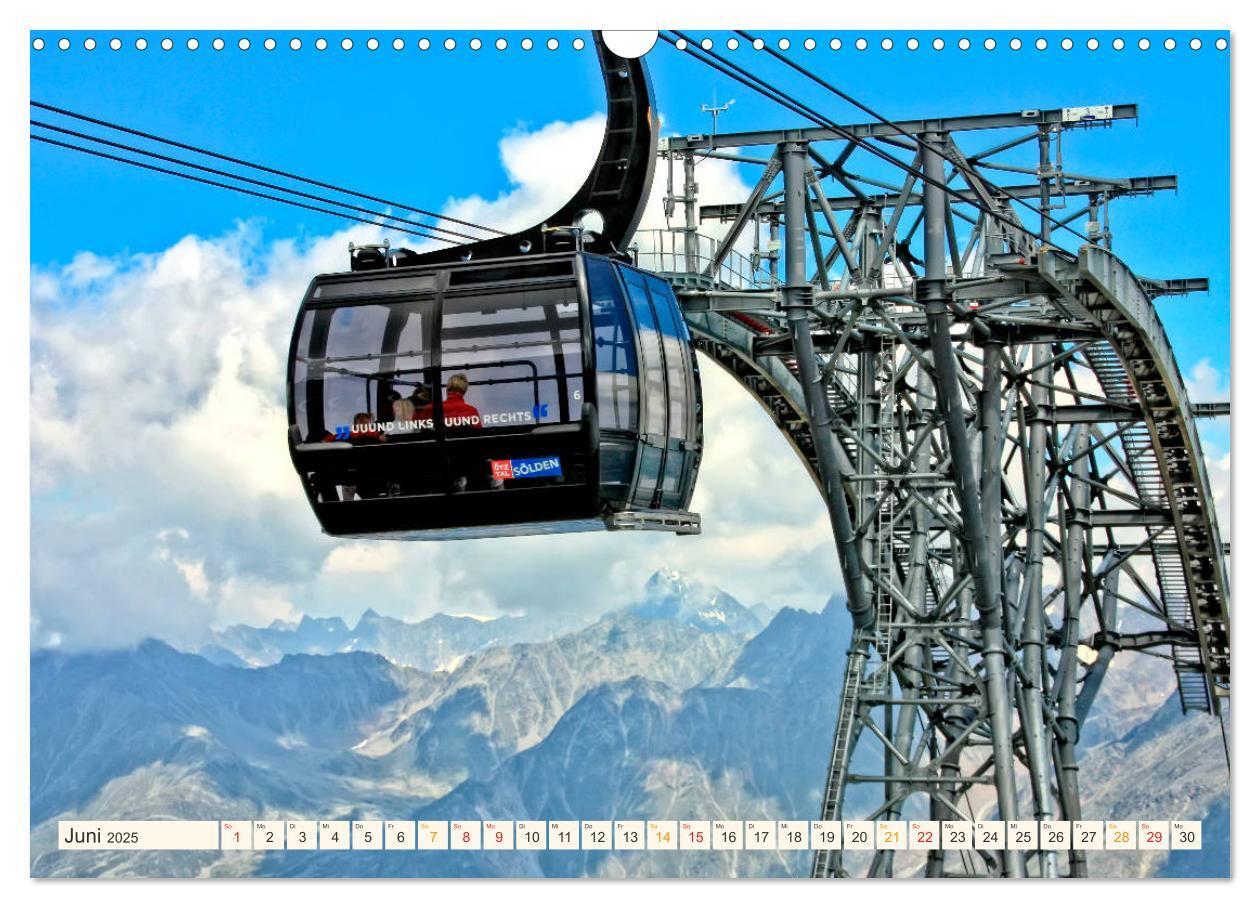 Bild: 9783435361397 | Abenteuer Seilbahn (Wandkalender 2025 DIN A3 quer), CALVENDO...