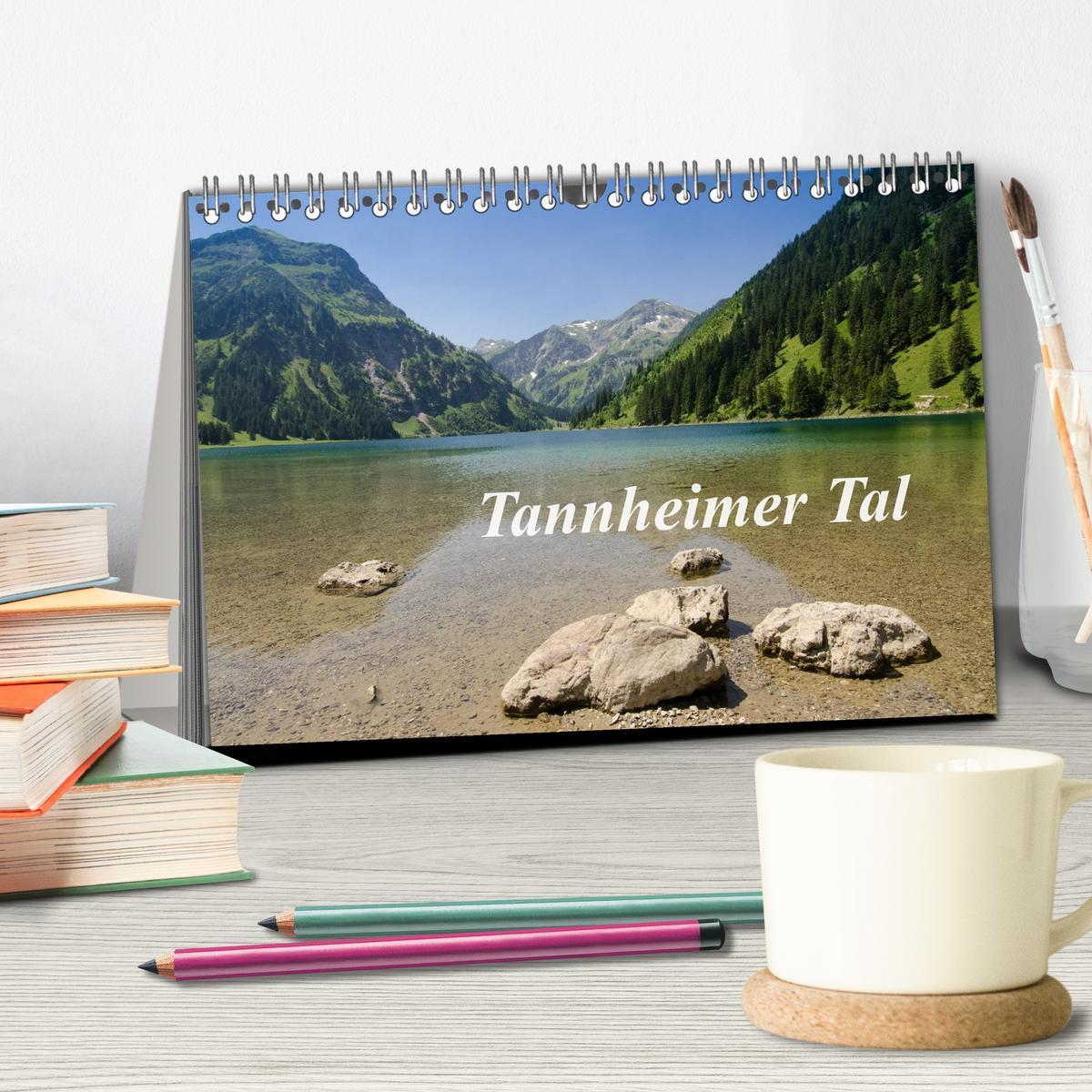 Bild: 9783435727636 | Tannheimer Tal (Tischkalender 2025 DIN A5 quer), CALVENDO...