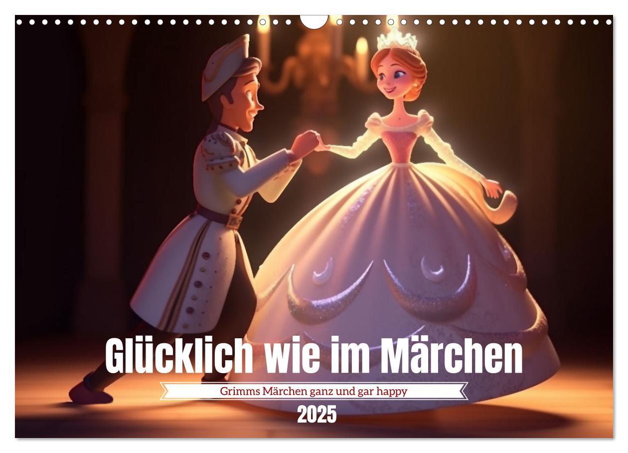 Cover: 9783383907678 | Glücklich wie im Märchen (Wandkalender 2025 DIN A3 quer), CALVENDO...