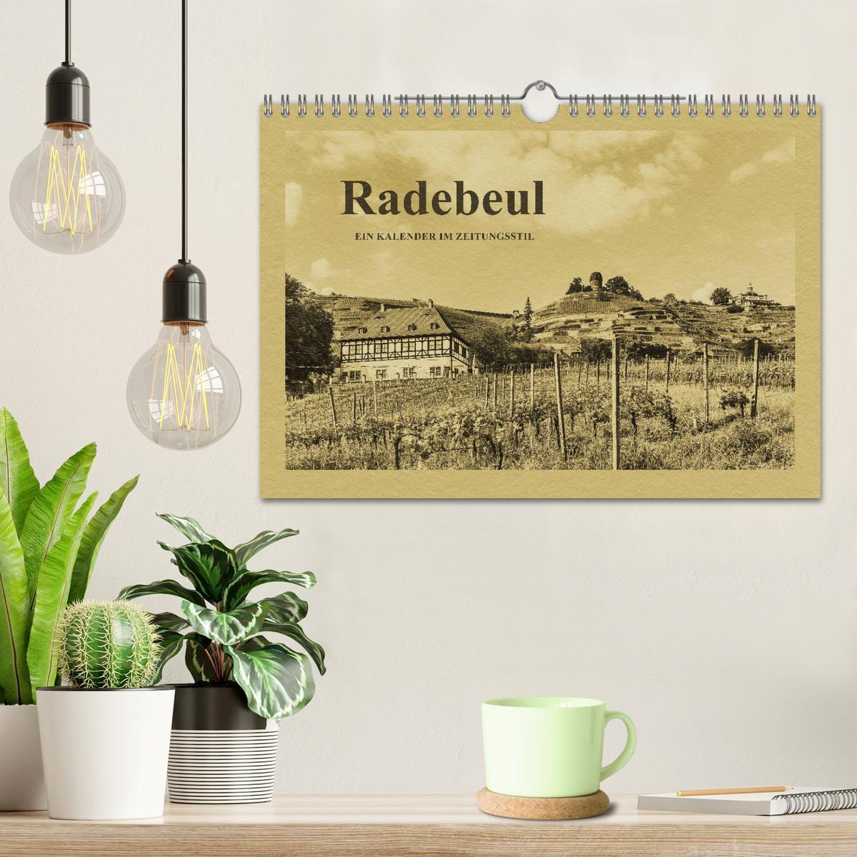 Bild: 9783435720422 | Radebeul - Ein Kalender im Zeitungsstil (Wandkalender 2025 DIN A4...