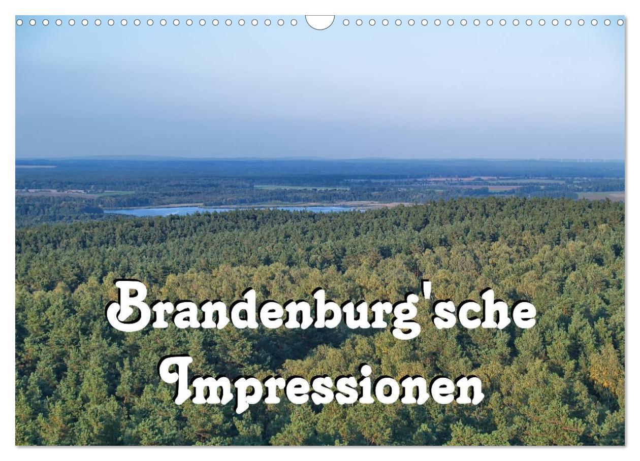 Cover: 9783435750672 | Brandenburg'sche Impressionen (Wandkalender 2025 DIN A3 quer),...