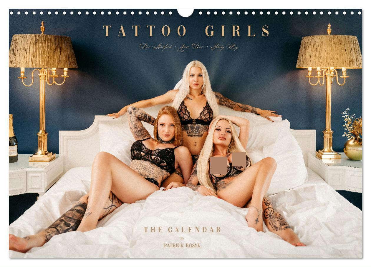 Cover: 9783457204641 | Tattoo Girls - Jane Davi, Red.Natified, Shorty BIG (Wandkalender...