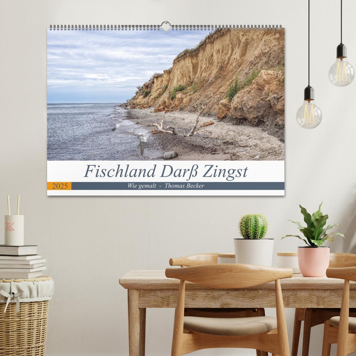 Bild: 9783435298129 | Fischland Darß Zingst - wie gemalt (Wandkalender 2025 DIN A2 quer),...