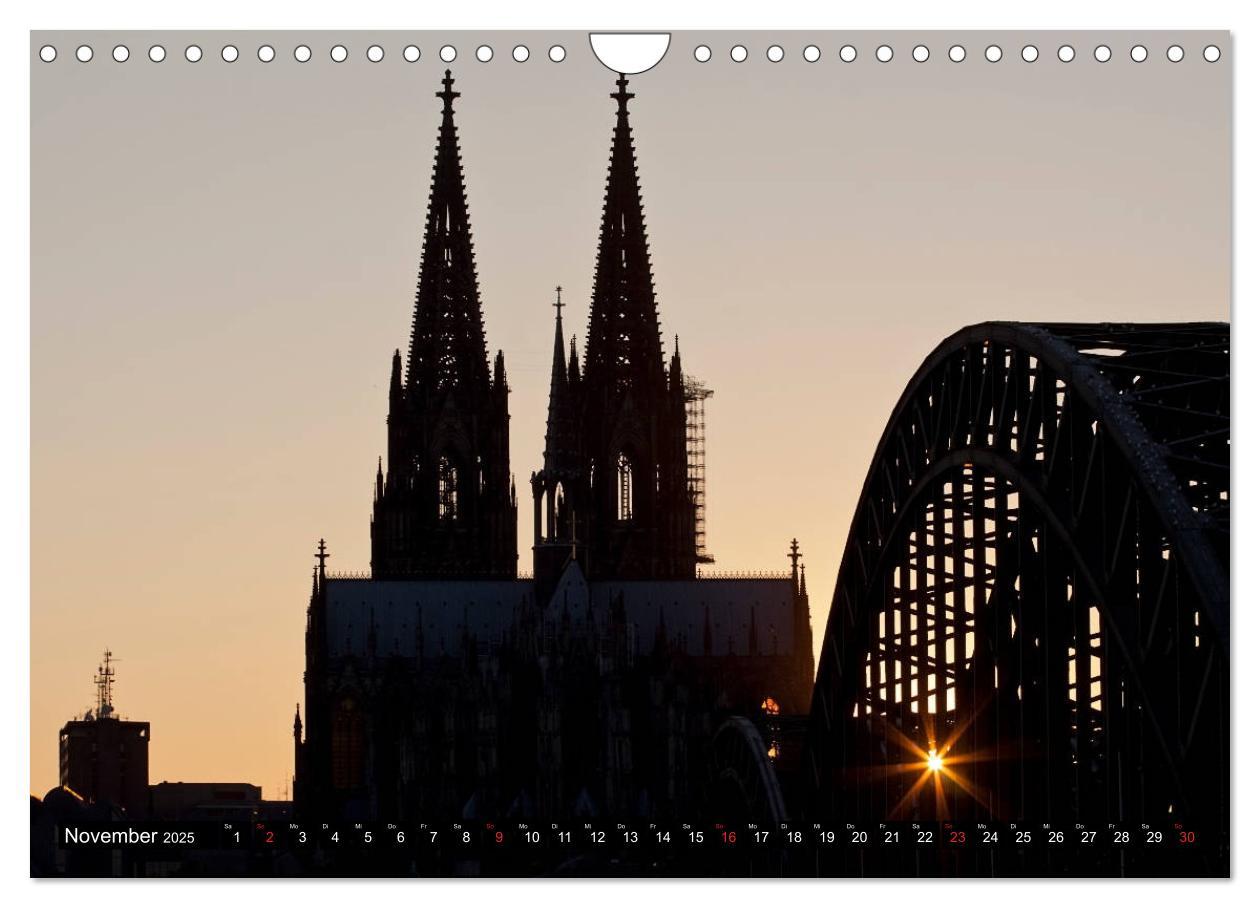 Bild: 9783435322275 | KÖLN AUSBLICK - RHEINBLICK (Wandkalender 2025 DIN A4 quer),...