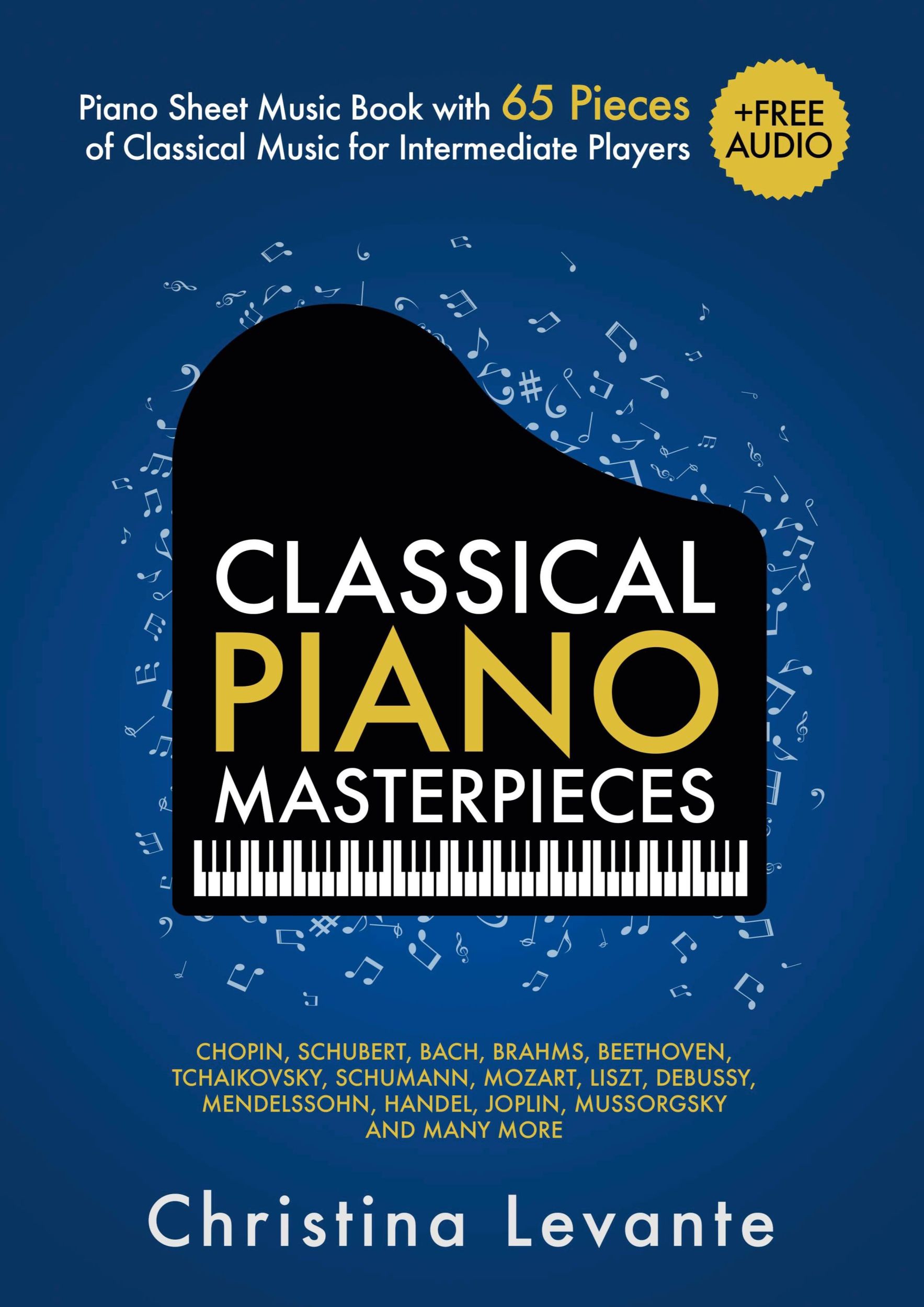 Cover: 9783982379531 | Classical Piano Masterpieces. Piano Sheet Music Book with 65 Pieces...