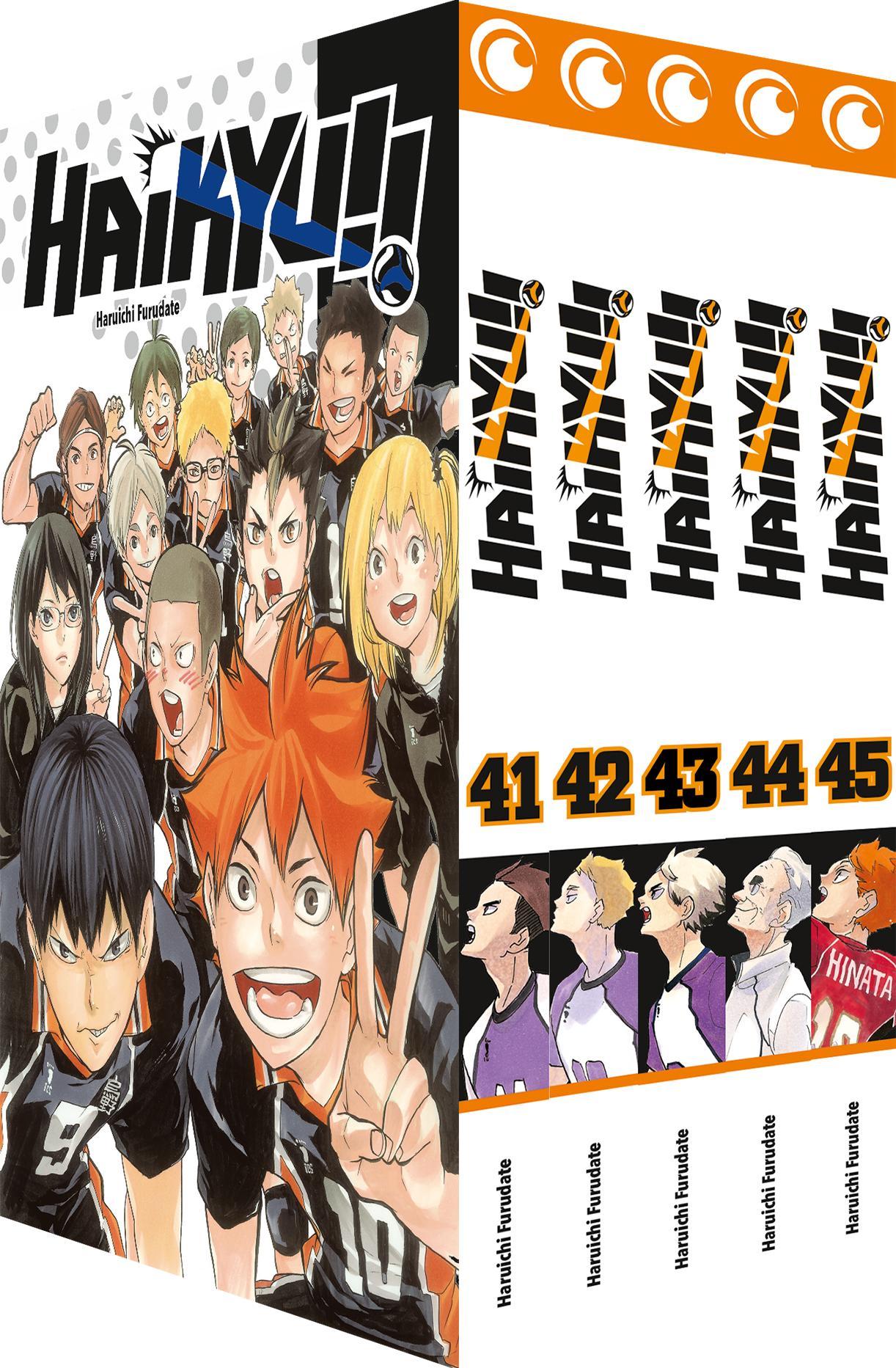 Cover: 9782889517404 | Haikyu!! Sammelbox 5 - Band 41-45 im Schuber | Haruichi Furudate