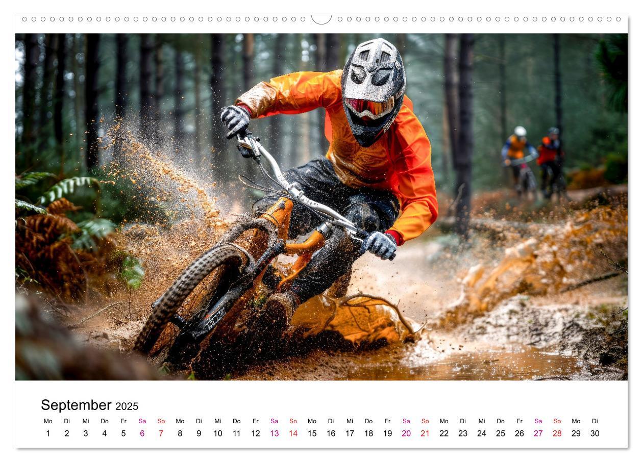 Bild: 9783457149911 | Mountainbike Erlebnisse (hochwertiger Premium Wandkalender 2025 DIN...