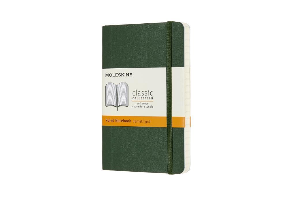 Cover: 8058647629148 | Moleskine Notizbuch Pocket/A6, Liniert, Myrtengrün | Moleskine | 2019