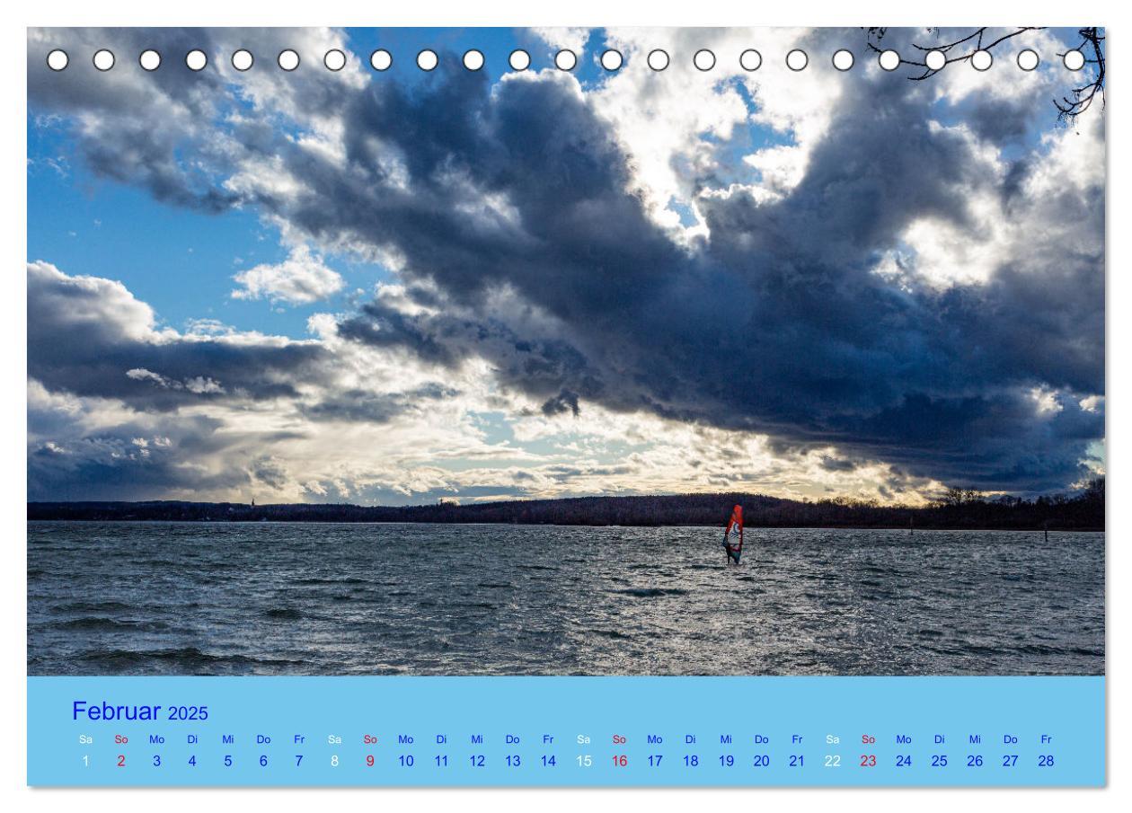 Bild: 9783435033904 | Ammersee-Ansichten (Tischkalender 2025 DIN A5 quer), CALVENDO...