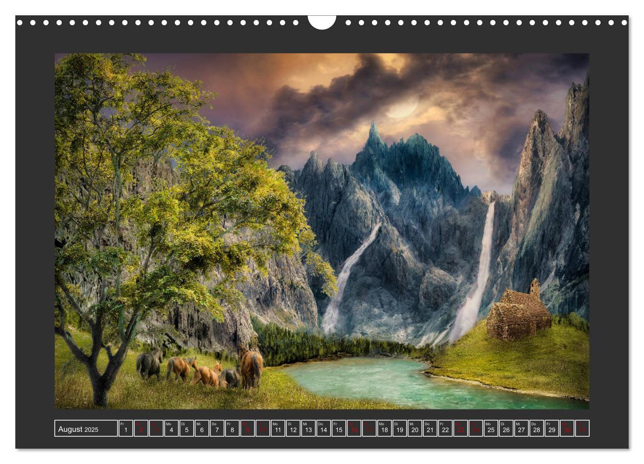 Bild: 9783435145423 | Magische Gefilde (Wandkalender 2025 DIN A3 quer), CALVENDO...