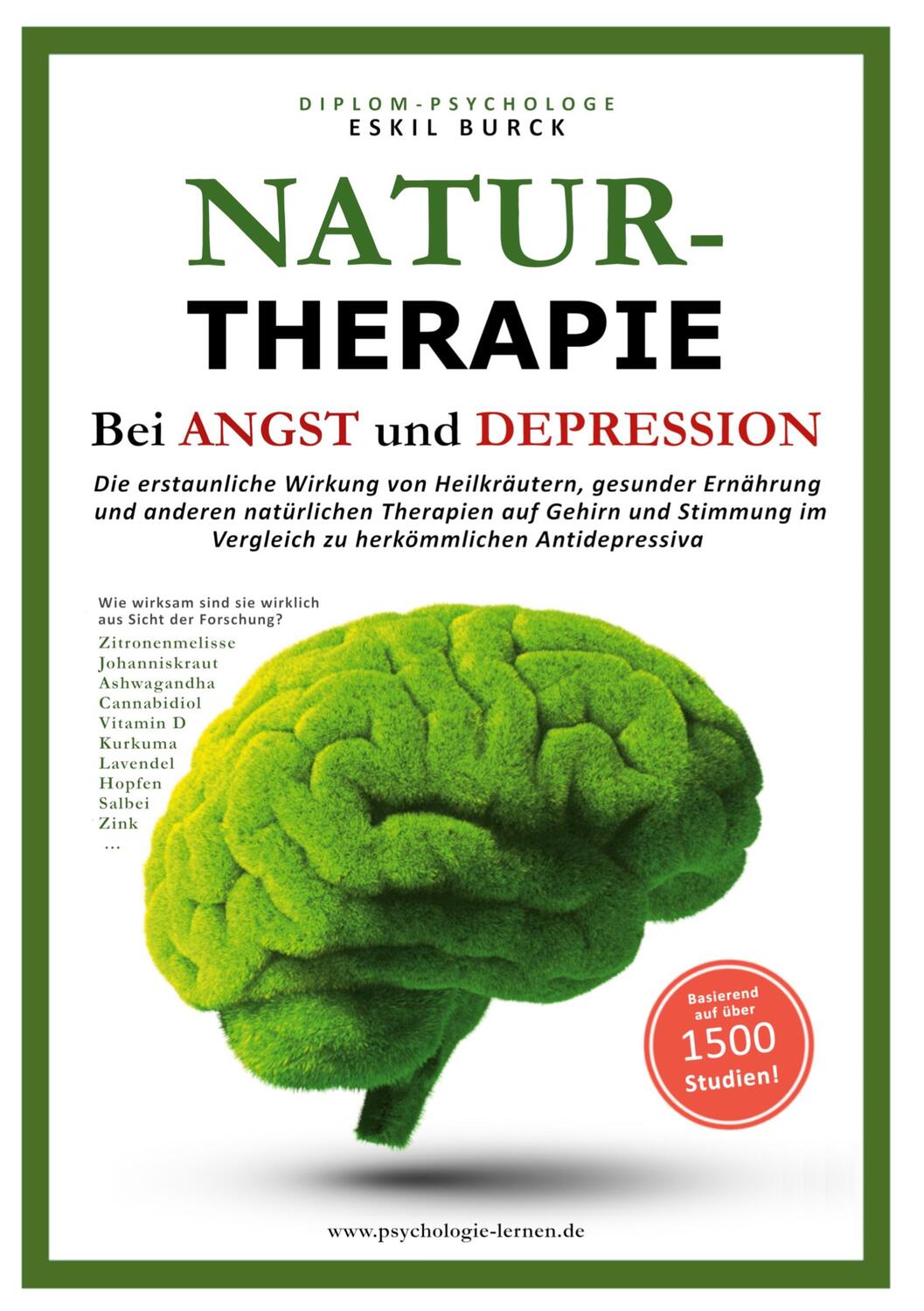 Cover: 9783752692051 | Naturtherapie bei Angst und Depression | Eskil Burck | Buch | 308 S.